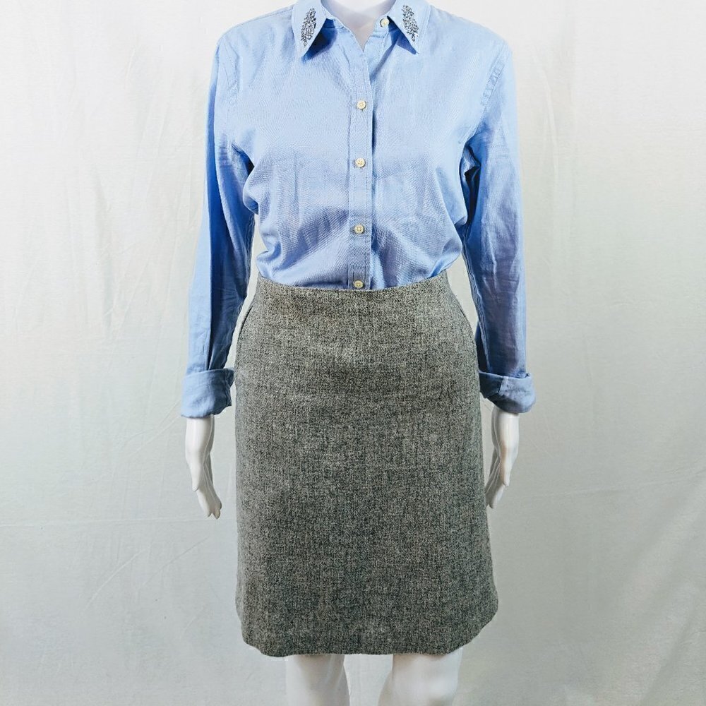 Talbots Wool Blend Skirt with Pockets